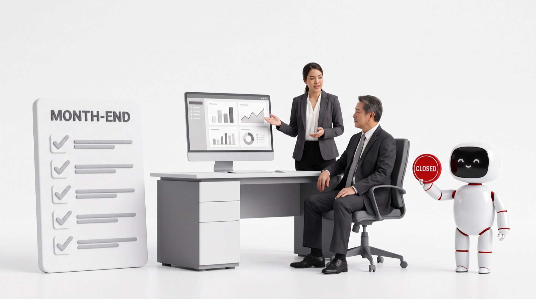 ปิดเดือนและ Dashboard ผู้บริหาร